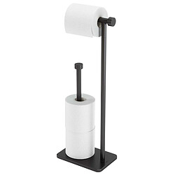 Umbra Support pour papier toilette avec réserve Cappa noir. Support pour papier toilette avec réserve Cappa noir