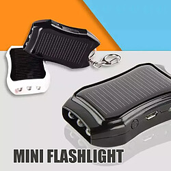 Avis SANAG Porte-Clés Chargeur Solaire Portable 1200 Mah, Mini Batterie Externe Avec Lampe De Poche Led, Chargeur De Téléphone D'Urgence Pour Batterie Usb Extérieure Pour Camping Et Randonnée