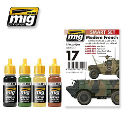 Mig Jimenez Ammo Peintures Modern French Armed Forces Colors Set