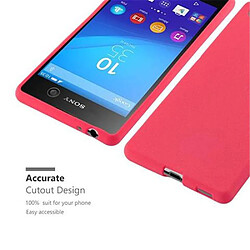 Cadorabo Coque Sony Xperia M5 Etui en Rouge