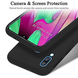 Acheter Cadorabo Coque Samsung Galaxy A40 Etui en Noir