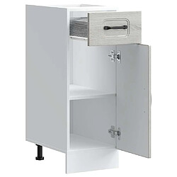 Acheter vidaXL Armoire de cuisine Kalmar sonoma gris bois d'ingénierie