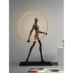 Acheter Magneticland Lampadaire LED Design Femme & Cercle DeLuxe