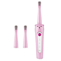 Universal Brosse à dents électrique pour enfants rechargeable (rose)