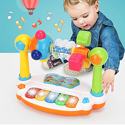 Acheter Universal Musique Apprentissage Rotation Jouets Bébé 6 à 12 mois Activités d'éducation précoce Combinaisons d'instruments Cadeaux Bébé Enfant | Bébé téléphone mobile chancelant