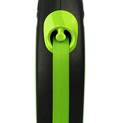 Laisse New Neon M Tape 5 m black/ neon green Flexi CL21T5-251-S-NEOG