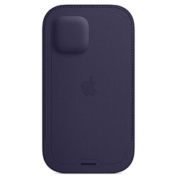 Acheter Apple Housse en cuir avec MagSafe pour iPhone 12 12Pro Violet profond