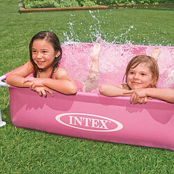 Avis Piscine Démontable Intex Rose 342 L 122 x 30 x 122 cm (3 Unités)