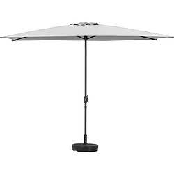 Avis Habitat Et Jardin Parasol jardin Sol 2 - Rectangle - 2 x 3 m - Gris