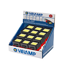 VELAMP SNICKER : Lampe torche LED COB 50 lumens avec pile 9V pas cher