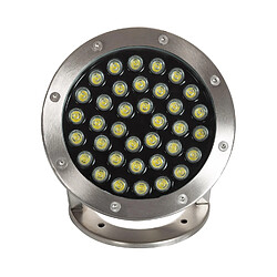 Ledkia Spot LED Fixation au Sol 12V 36W Submersible IP68 Blanc neutre 4000K pas cher