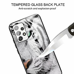 Coque en TPU anti-rayures, antichoc Tête de tigre pour votre Samsung Galaxy A53 5G