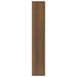 Acheter vidaXL Étagère murale Chêne marron 36x16x90 cm Bois d'ingénierie