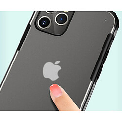 Anti-dérapante Creative Skin Feel Frosted Anti-chute Carapace pour IPhone 12 Mini 5.4 pouces Noir