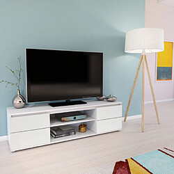 Meuble TV COMO - Blanc