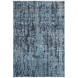 Vidal Tapis de laine 247x165 Bleu Vintage