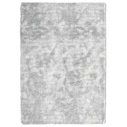 vidaXL Tapis shaggy à poils longs NAVARRA gris clair 240x340 cm