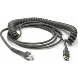 Datalogic Cab-467 Cable Usb Type a Coiled pas cher