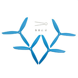 4 Pièces Hélice à 3 Pales Pour Hubsan H501S H501C MJX B2 B2W B2C Pièces Bleu