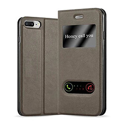 Cadorabo Coque iPhone 7 PLUS / 7S PLUS / 8 PLUS Etui en Marron