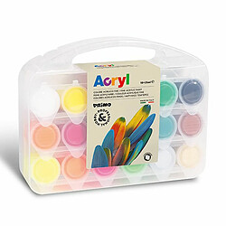 Primo Coffret 18 peintures acrylique 25 ml