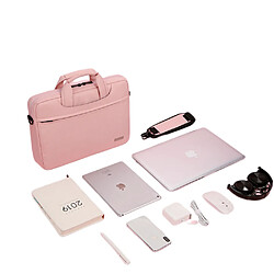 General 15,6 pouces, porte-documents d'affaires cadeaux pour hommes femmes, sac à bandoulière résistant à l'eau avec sangle, sac de bureau durable, étui pour ordinateur portable pour ordinateur/ordinateur portable/MacBook(gris) pas cher