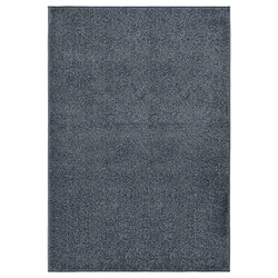 vidaXL Tapis à poils courts 200x290 cm Anthracite