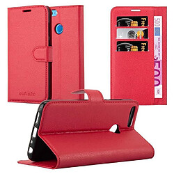 Cadorabo Coque Honor 9 LITE Etui en Rouge