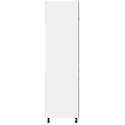 Acheter vidaXL Armoire à réfrigérateur Sonoma gris 60x57x207 cm Bois