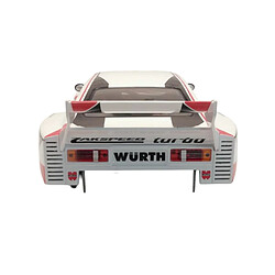 Avis Carrera Ford Capri Zakspeed Turbo No2 Modèle Réduit à l'Échelle 1/32 Digital 132 Blanc