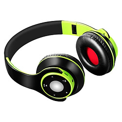 Avis Wewoo Casque sans fil Bluetooth 4.0 + EDR sur l'oreille Carte TF Radio FM Stéréo avec micro (Vert)