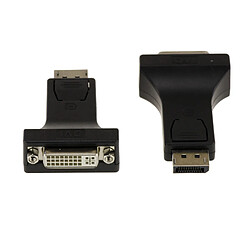 Kalea-Informatique Adaptateur DisplayPort Mâle vers DVI Femelle. DVI-I 24+5