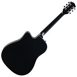 Acheter Rocktile D-60CE Guitare Acoustique noir SET comprenant les accessoires