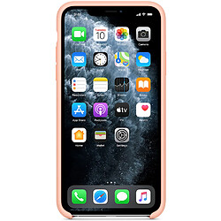 Apple Coque en silicone pour l'iPhone 11 Pro Max - Grapefruit