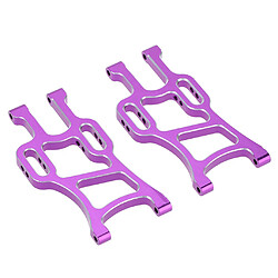 Avis 1 Paire 1/10 En Alliage D'aluminium Avant Bras De Suspension Inférieurs Pour Voiture RC HSP Violet