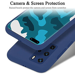 Cadorabo Coque Huawei P40 PRO / P40 PRO+ Etui en Bleu pas cher