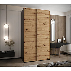 Abiks Meble Armoire à portes battantes Lux 1 245,5/140/64 2 portes