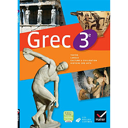 Grec, 3e : textes, langue, culture & civilisation, histoire des arts - Occasion