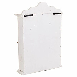 Armoire à clés Alexandra House Living Blanc 7 x 36 x 25 cm pas cher