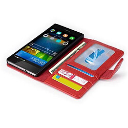 Avis Cadorabo Coque Huawei P8 LITE 2015 Etui en Rouge