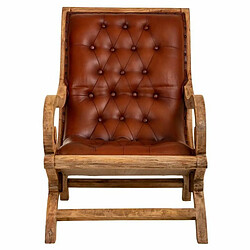 Avis Fauteuil Alexandra House Living Marron Naturel 98 x 94 x 65 cm