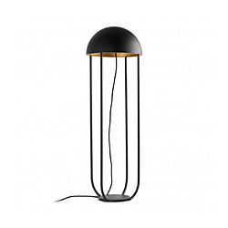 faro Lampadaire noir Jellyfish