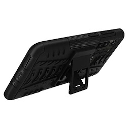 Avizar Coque Motorola Moto G8 Power Protection Bi-matière avec Béquille Support Noir pas cher