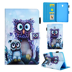 Etui en PU Animal Series chouettes pour votre Samsung Galaxy Tab A 8.0 (2017) T380/T385