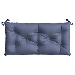 Maison Chic Coussin Confort | pouf | Coussin de banc de jardin bleu marine 100x50x7 cm tissu oxford -GKD59405