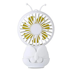 Acheter Well Star WT 9105 Ventilateur de Lumière LED Papillon Ultra mince Portable Mini Ventilateur USB Refroidisseur d'Air Rechargeable Pour Dortoir d'Étudiants De Bureau à Domicile En Plein Air