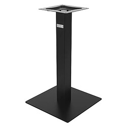 ML DESIGN MODERN LIVING Cadre de table individuel pied de table noir 43x72 cm support piètement de table