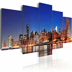 Paris Prix Tableau Imprimé New York en Gros Plan 100 x 200 cm