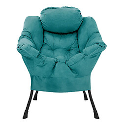 ML-Design Fauteuil 2 places Fauteuil relax Fauteuil de salon Fauteuil à oreilles Coton