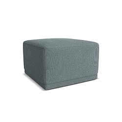 Pouf Makamii KAILA chenille - jeans